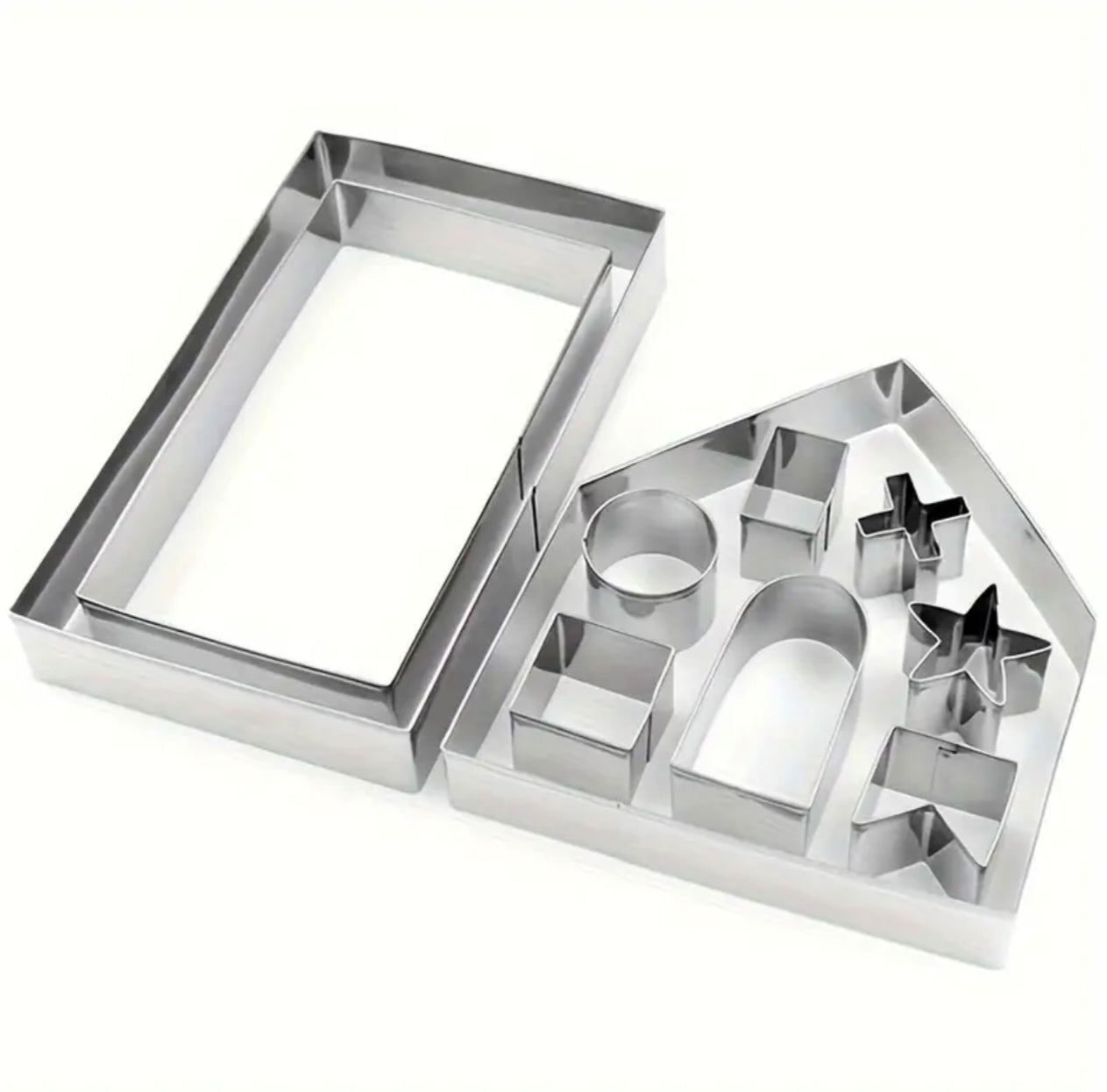 Gingerbread House Cookie Cutter Set Large