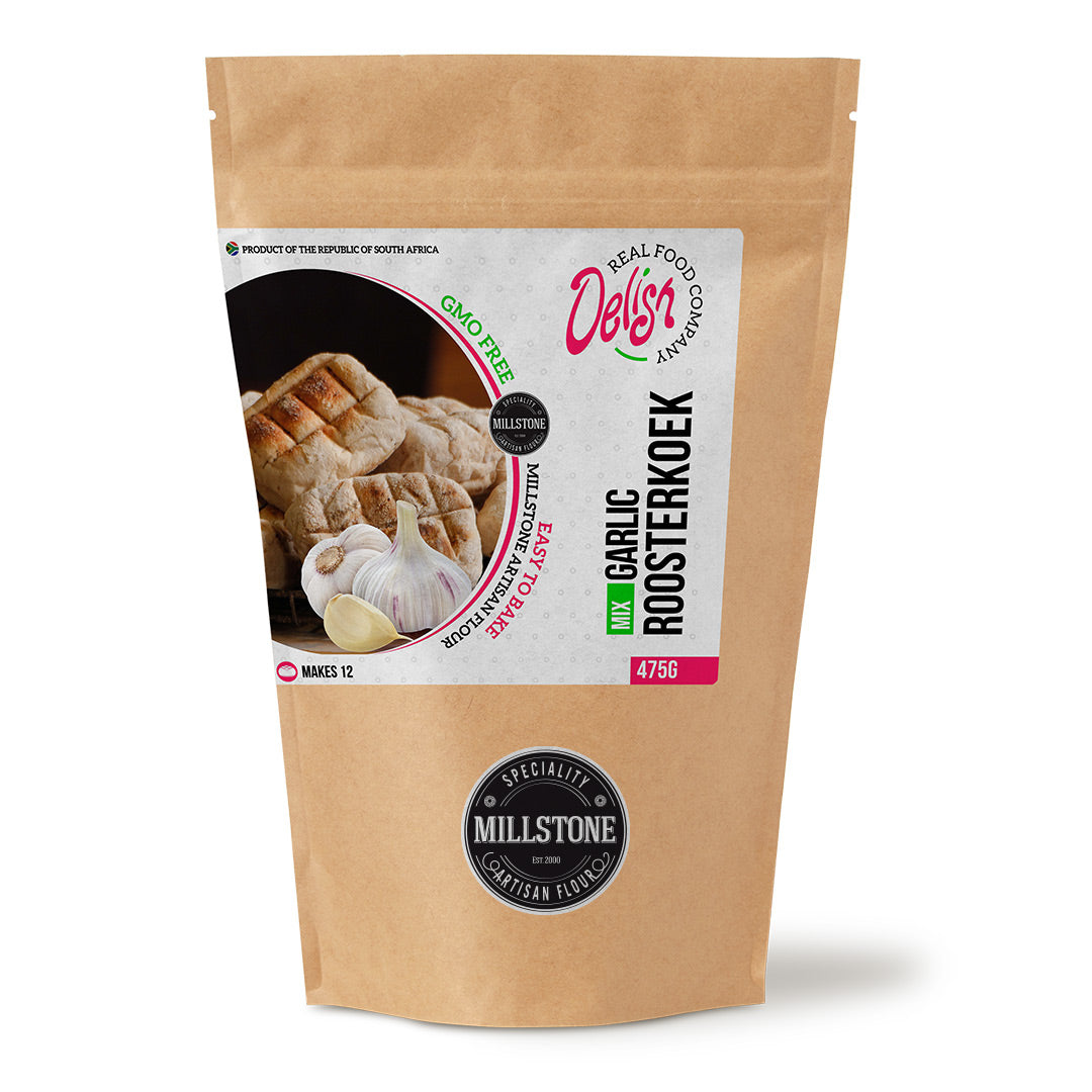 Roosterkoek Premix- Garlic