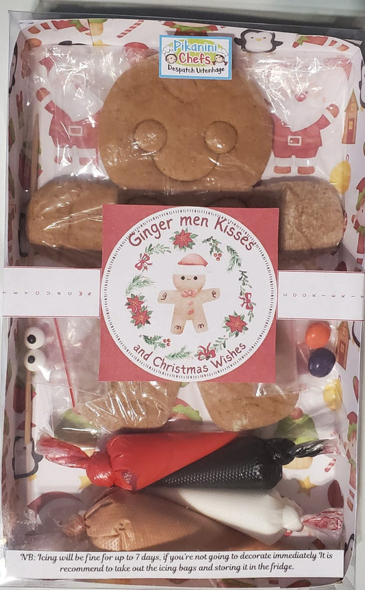 Large Gingerbread man DIY Cookie