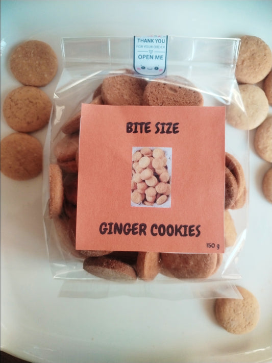 Cookie Bites: Ginger Cookies