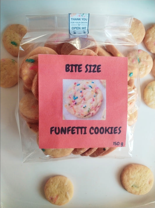 Cookie Bites: Funfetti Cookies
