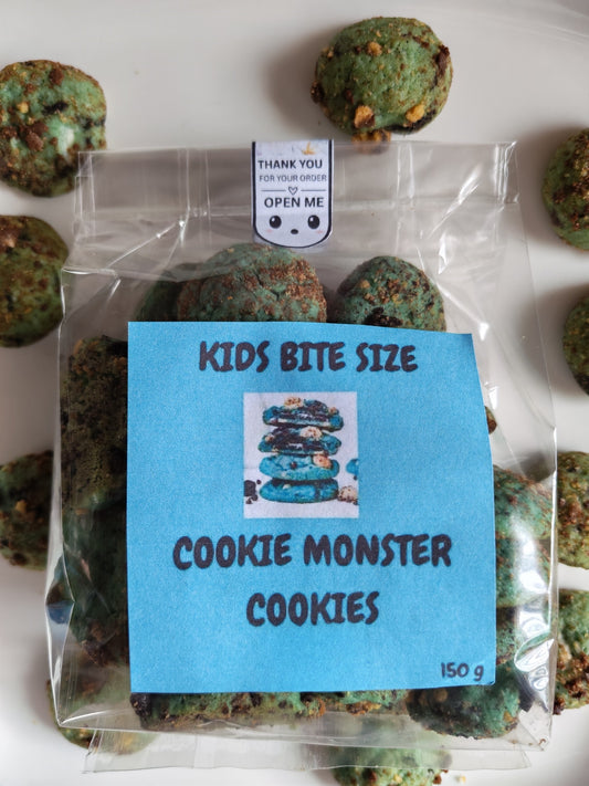 Cookie Bites: Cookie Monster Cookies