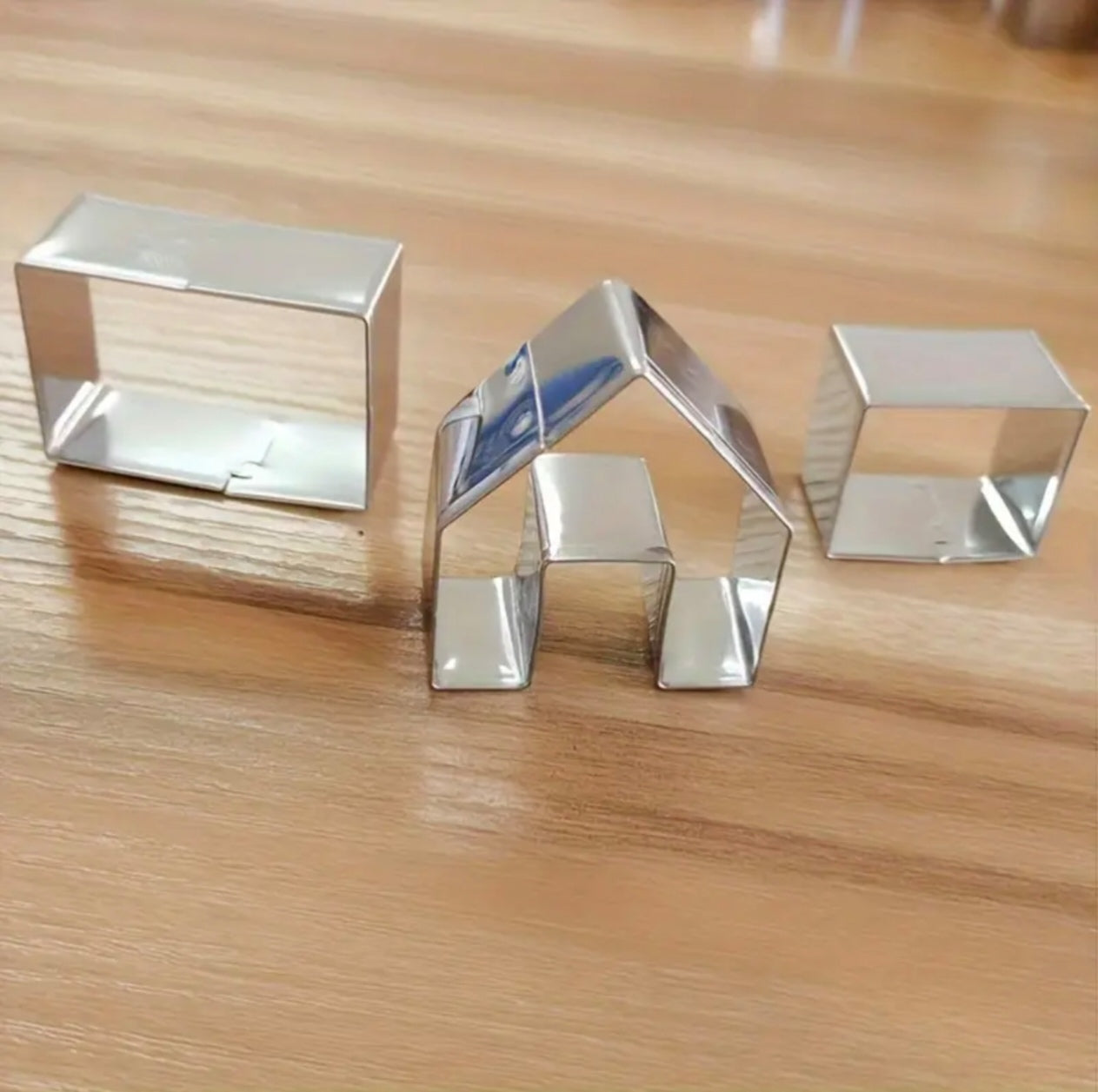 Mini Gingerbread House Cookie Cutter Set